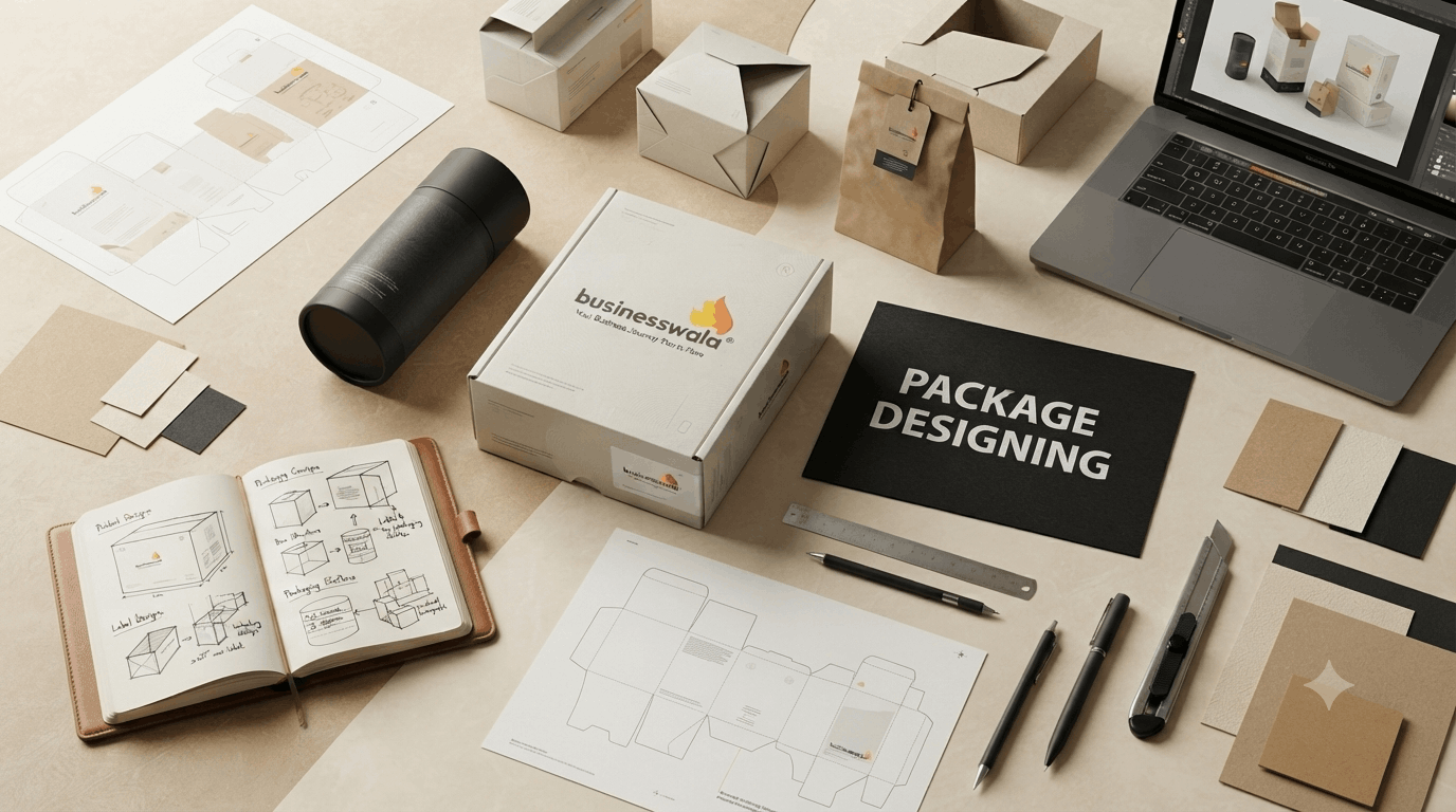Creative Package Designing by Businesswala Inc