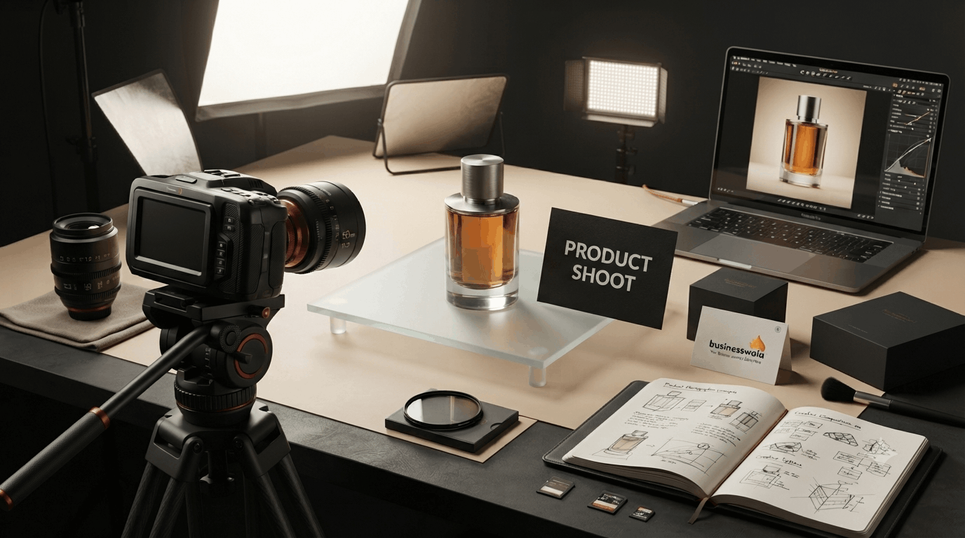 Professional Product Shoot by Businesswala Inc