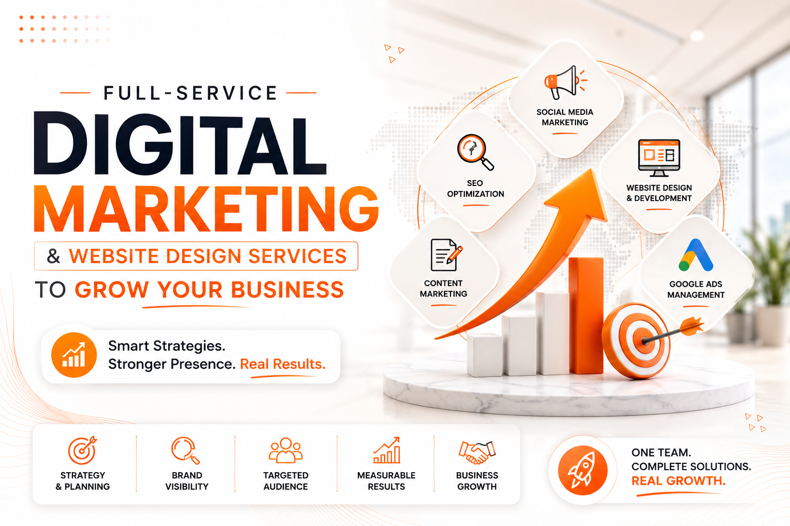 Full-Service Digital Marketing & Website Design Services to Grow Your Business