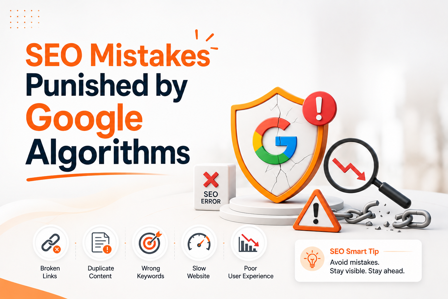 SEO Mistakes Punished by Google Algorithms: Avoiding Costly Errors
