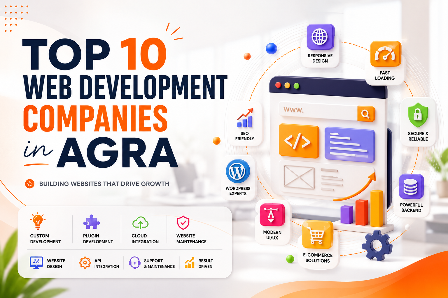 Top 10 Web Development Companies in Agra (2026)