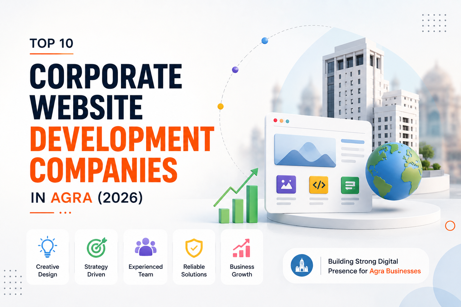 Top 10 Corporate Website Development Companies in Agra (2026)