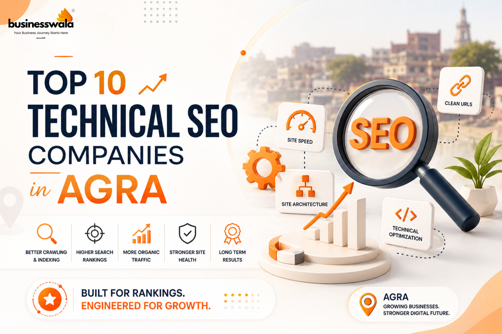 Top 10 Technical SEO Companies in Agra (2026)
