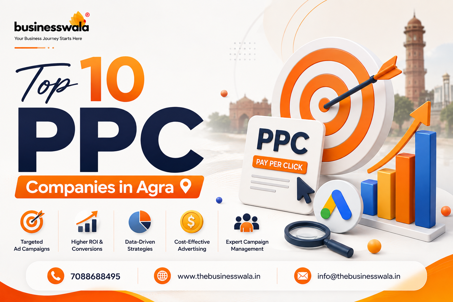 Top 10 PPC Companies in Agra (2026)