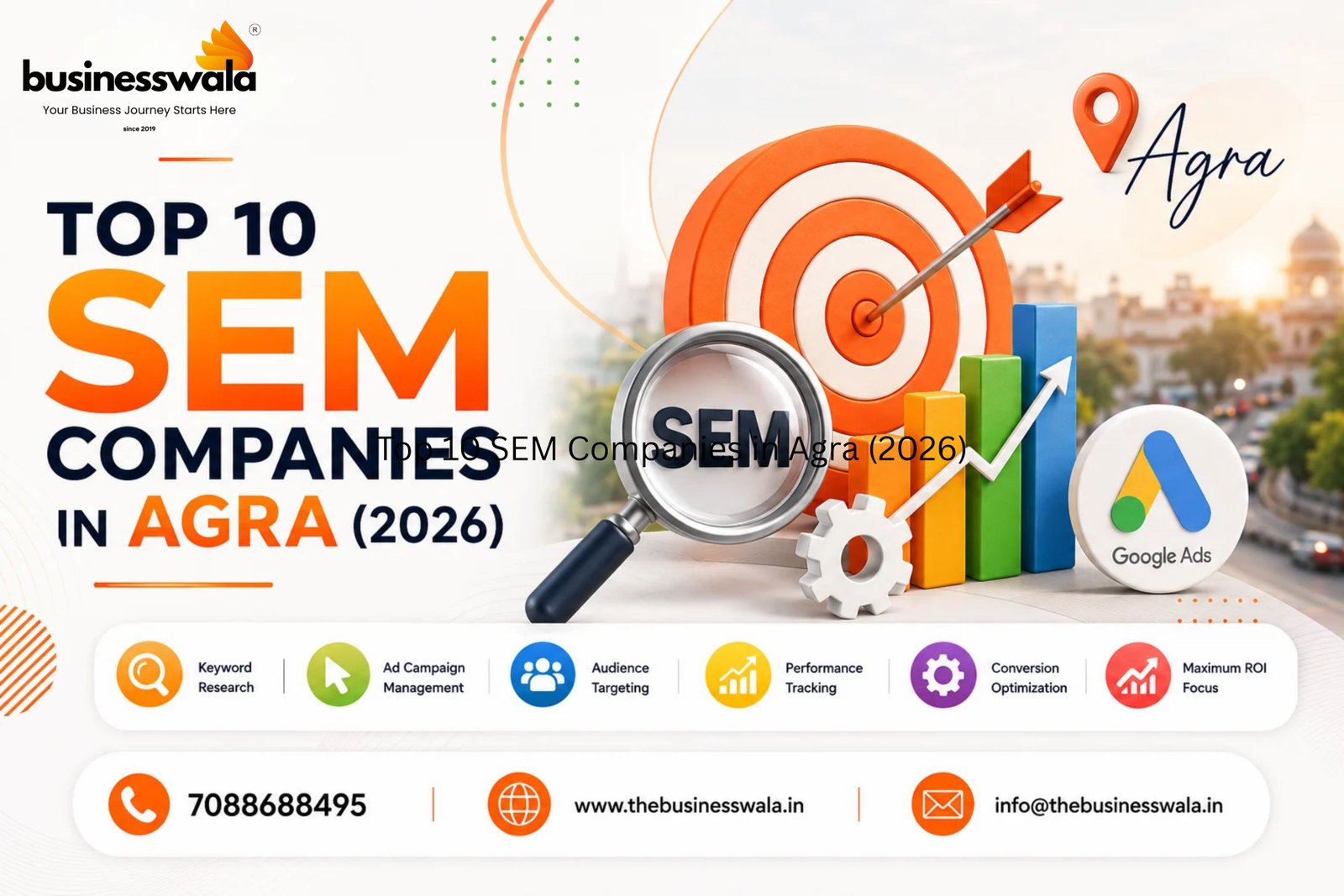 Top 10 SEM Companies in Agra (2026)
