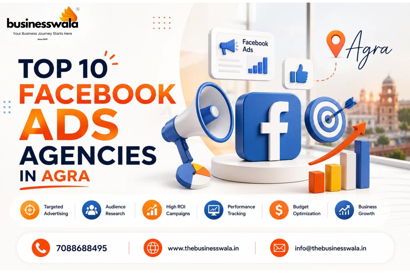 Top 10 Facebook Ads Agencies in Agra (2026)
