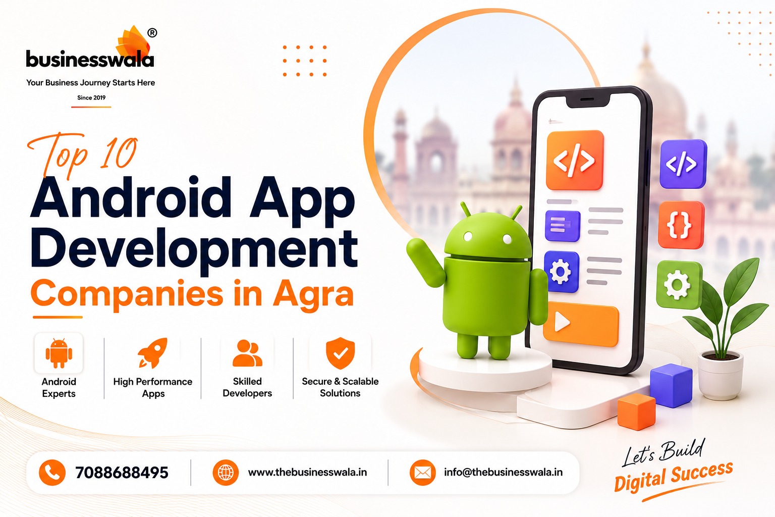 Top 10 Android App Development Companies in Agra (2026)