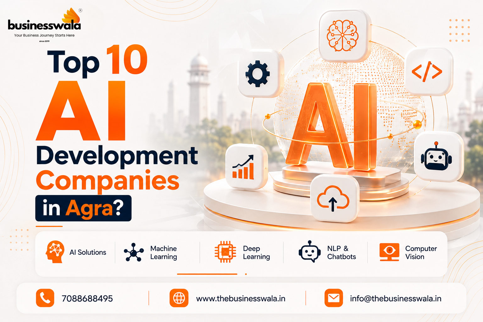 Top 10 AI Development Companies in Agra (2026)