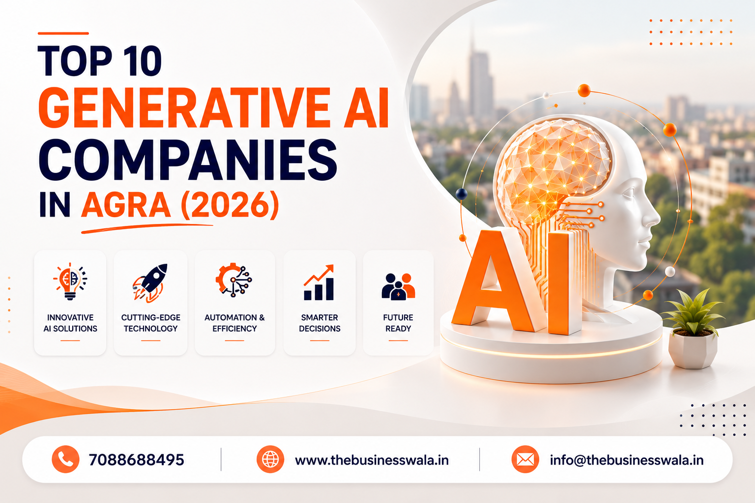 Top 10 Generative AI Companies in Agra (2026)
