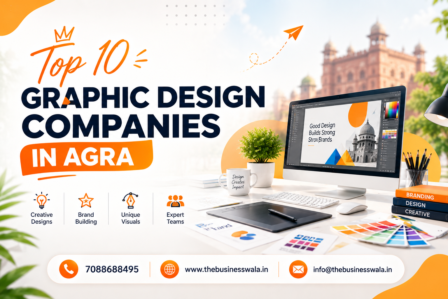 Top 10 Graphic Design Companies in Agra (2026)