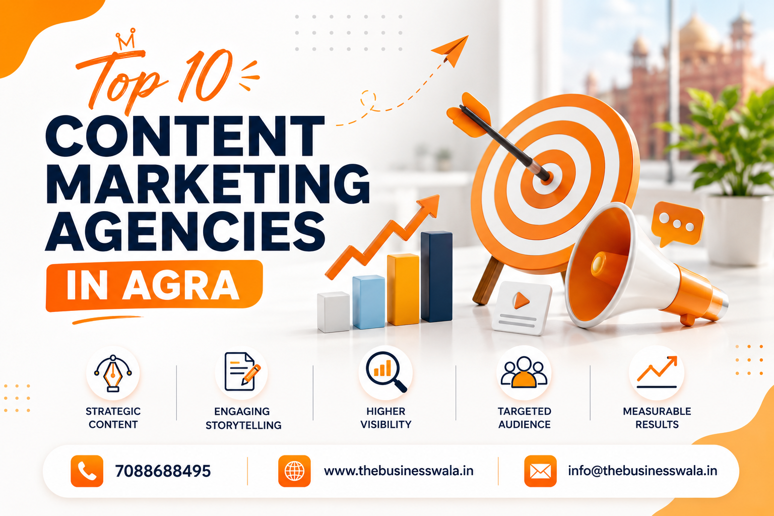 Top 10 Content Marketing Agencies in Agra (2026)