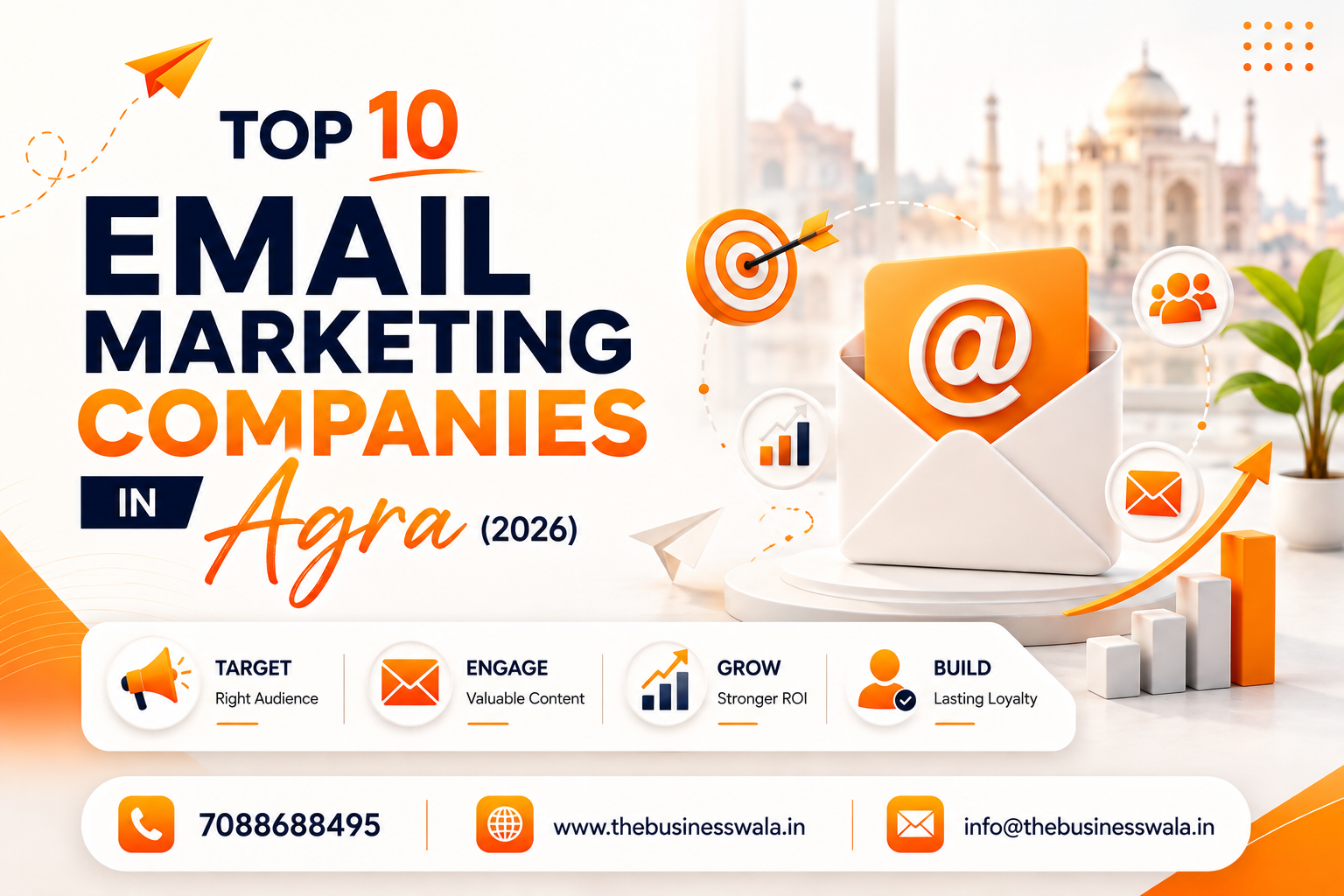 Top 10 Email Marketing Companies in Agra (2026)